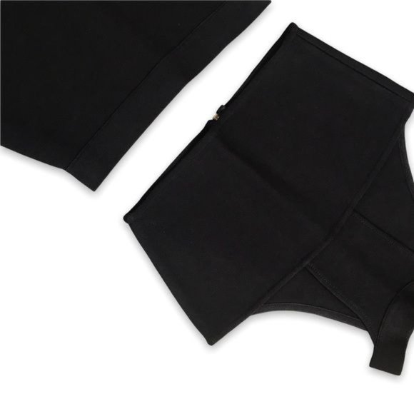 Bandage Halter Neck Top and Skirt Set Coordinate In Black NWOT - Picture 5 of 7